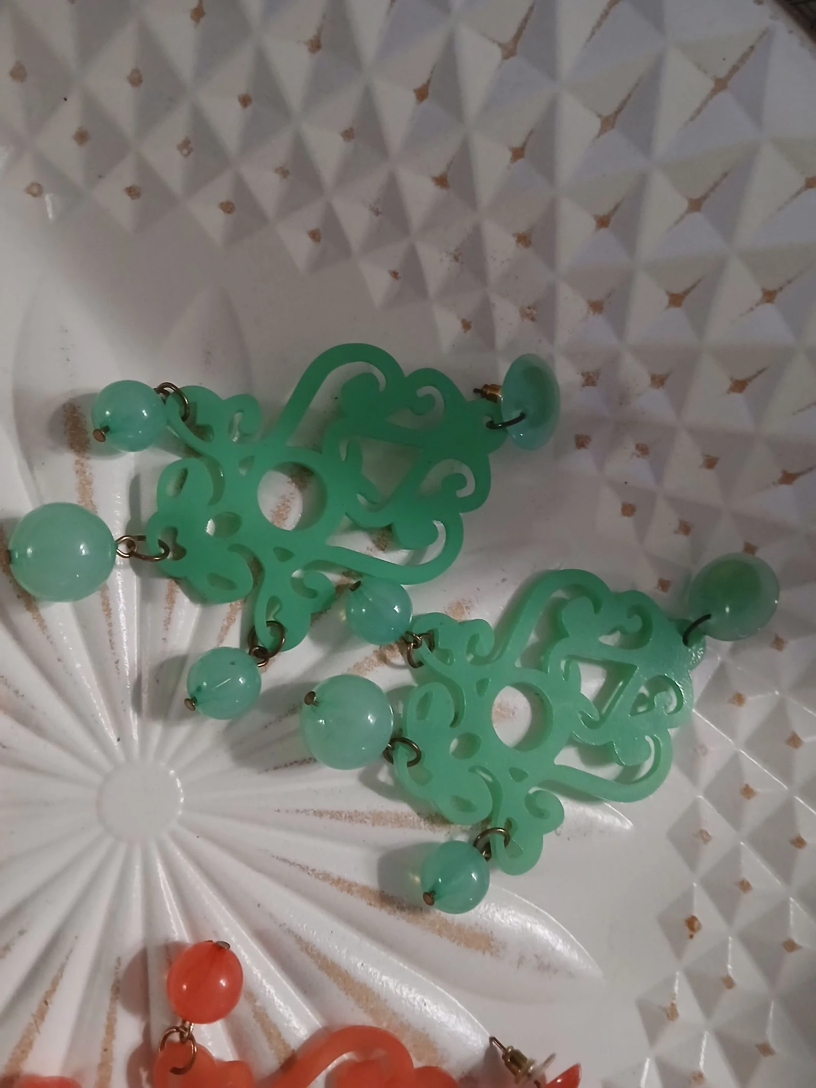 Kleurrijke y2k oorbellen – photo 2